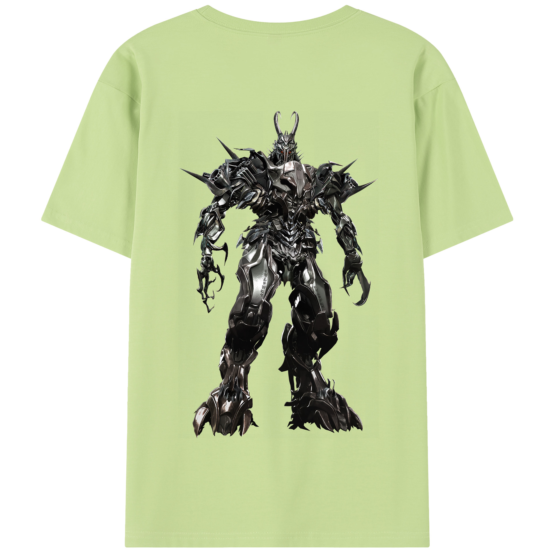 （画像用） Transformers トランスフォーマー 綿100％半袖Tシャツ（背面プリント）